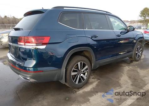 2022 Volkswagen Atlas 2.0T Se from USA, damaged, VIN 1V2LP2CA3NC552802